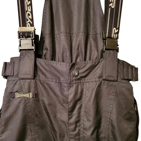 Spyder Snowboard Ski Overall Pants Black Size Small. - Picture 6 of 13
